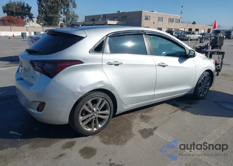 2016 Hyundai Elantra Gt из США, поврежденный, VIN KMHD35LH7GU338744